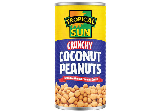 Tropical Crunchy Coconut Peanuts