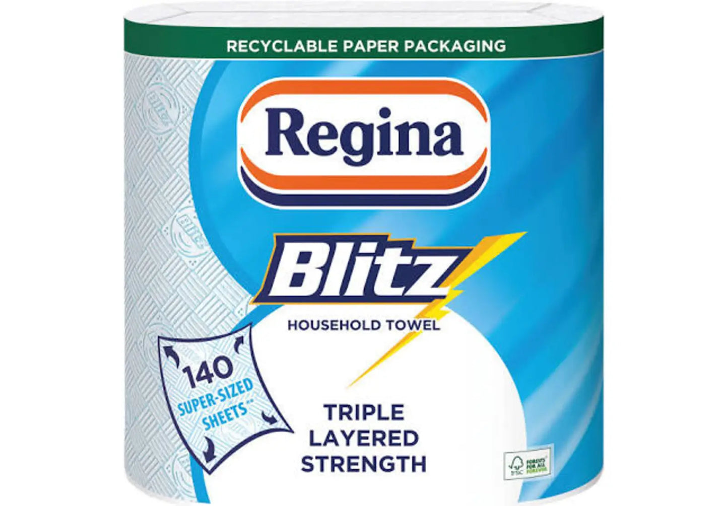 Regina Blitz Kitchen Towel Rolls x2