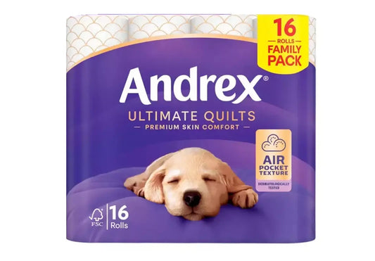 Andrex ® Ultimate Quilts Toilet Tissue 16 Packs